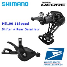 NEW Shimano Deore 1x11 Speed M5100 2pcs Rear Derailleur + Right Shifter MTB picture