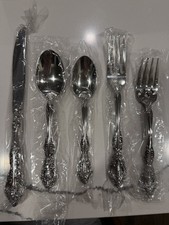 Oneida Michelangelo Stainless Heirloom 5 Pc Place Setting New Made in USA picture