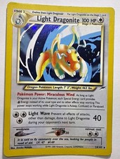 Light Dragonite 14/105 Neo Destiny Holo Rare English 2000 picture