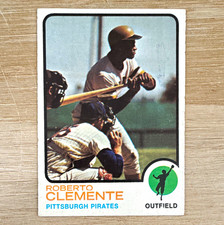 VINTAGE 1973 Topps Roberto Clemente #50 Pittsburgh Pirates MLB Baseball Card picture