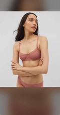 SOMA Stretch Lace Balconette (Color: Clay Rose) (BRA#628) picture