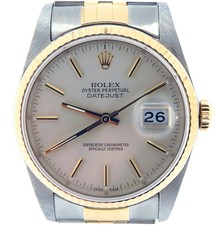 Men's Rolex Datejust, Two-Tone (gold & stainless steel), Silver dial picture