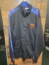 Zipway NBA New York Knicks Men’s XL Black Blue Magma Track Jacket Basketball picture