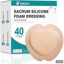 Large Sacral Foam Dressing 7x7