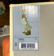 Lladró Brisa Marina Sea Breeze Girl Figurine 04922 Glossy Porcelain 12