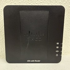 GENUINE Cisco SPA122 2 Port VoIP IP SIP Analog Adapter Router UNIT ONLY FREE S/H picture