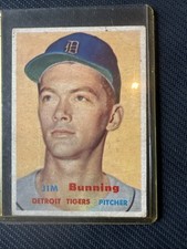 1957 Topps - Scarce Series Jim Bunning #338 (RC) picture