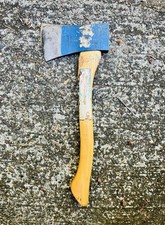Vintage HB Hults Bruk Single Bit Axe Hatchet 1 1/4 lb 16” Long Made in Sweden picture
