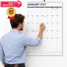 GuassLee Extra Large Wall Calendar 30