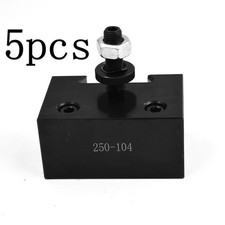 LABLT  5pcs AXA 250-104 #4 Quick Change Heavy Duty Boring Bar Tool Post Holder picture