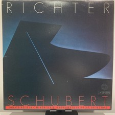 Sviatoslav Richter Franz Schubert Sviatoslav Richter Plays Schubert Melodiya LP picture
