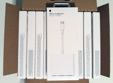 LOT OF (50) OEM APPLE USB-C To Digital AV Multiport MUF82AM/A A2119 - BRAND NEW picture