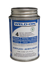 Weld-On #4 (1/4 Pint) New Formula DCM Free picture
