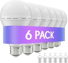 10/6/4pcs Rechargeable Emergency Light Bulbs, LED Light Bulb 6000K Daylight picture
