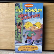 Hey Arnold Urban Adventures VHS 1997 Nickelodeon 5 Big City Episodes Rare Kids picture