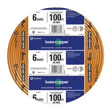 Southwire 100-ft 6 -Gauge Solid Soft drawn Copper Bare Wire  picture