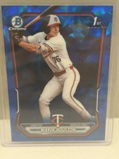 2026 Bowman Sapphire Marek Houston Base Sapphire #BCP-16 Minnesota Twins picture