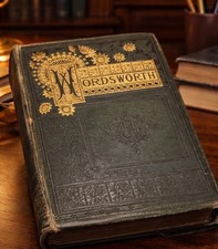 The Poetical Works of Wordsworth w/Memoir, New York Crowell & Co. 19th Century picture