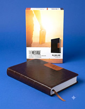 The Message Slimline  Bible Eugene H. Peterson imitation leather  picture