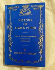 History of Sigma Pi Phi Volume 1 Rare Ornate Cover Edition Charles H. Wesley picture