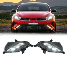 New 2PCS LED Fog Light For 2022 2023 2024 Kia Forte Fog Lamp Left & Right  Side picture