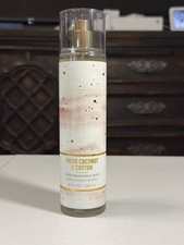 Discontinued [HTF] Bath & Body Works Fresh Coconut & Cotton Fragrance 8 oz picture
