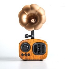 Retro Bluetooth Speaker with FM radio - Portable Vintage Wireless Speaker picture