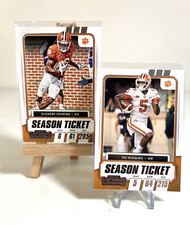 Panini Contenders:  DeAndre Hopkins #33 & Tee Higgins #92 Season Ticket Clemson picture