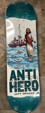 Jeff Grosso Anti hero Plastics Skateboard Deck 8.75” picture