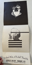 Richard McLean Robert Bechtle 1964 Berkeley Gallery exhibit flyer Rainbow RB picture