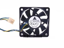 Delta AFB0612VHC 6015 DC12V 0.36A 6CM 4-Pin Ball Cooling Fan picture