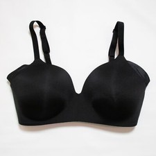 Wacoal Bra Size 34DD Ultimate Side Smoother Black Lined Contour 852281 Wireless picture