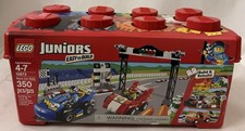 LEGO Juniors 10673 Race Car Rally 350 Pieces Brand New Sealed picture