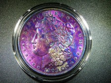 EF/AU+ 1903 MORGAN SILVER DOLLAR BEAUTIFULLY TONED COLLECTORS COIN M-2276 picture