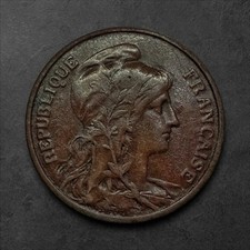 1920 🇫🇷 France 5 Centimes - French Republic  - Better Date  (+) picture
