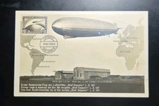 1930 LZ-127 Graf Zeppelin South America Flight Germany #C38 2R Postcard picture