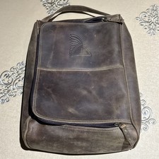Winston Collection Leather Shoe Bag HAS LOGO picture