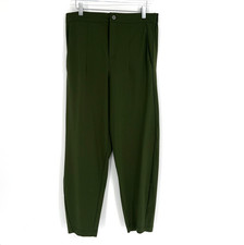 Ruti Not Too Tapered Pants Womens 2 Pine Green High Rise Classic picture