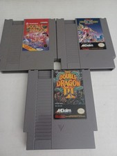 DOUBLE DRAGON I II III 1 2 3 Trilogy NES Lot Authentic Nintendo Cleaned & Tested picture