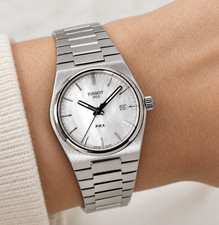 TISSOT PRX  Mother of Pearl Dial 35mm Women's Quartz Watch T137.210.11.111.00 picture