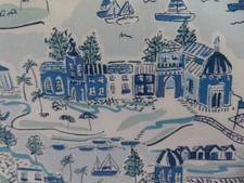 Vintage Discontinued The Riviera Collection Liberty Fabric Yardage Never Used picture