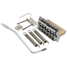 Musiclily Pro Chrome 52.5mm Vintage Tremolo Bridge Brass Block For Squier Guitar picture