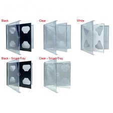STANDARD Double CD Jewel Case with Tray 10.4mm (2 CD) Lot picture