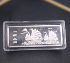 999 Pure Silver New Invest Everything Good Silver Oblong Collection 1.7inchL/5g picture