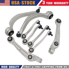 8× Front Suspension Control Arms and Ball Joints Kit For 2011-2015  Audi A8 S8 picture