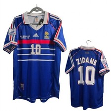 FRANCE Home World Cup 98'' - Football Soccer - ZIDANE  10 - 2XL (Run Small) picture