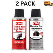 CRC Mass Air Flow MAF & Throttle Body Cleaner Twin Pack picture