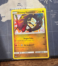 Pokemon Company Shining Rayquaza 56/73 Shining Legends Shiny Holo Rare 2017 picture