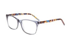 Chic Eyewear Crystal Grey BREE Eyeglasses with Blue Tortoise Temples 57/16/145 picture