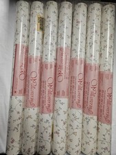 Vintage Collins & Aikman Floral Wallpaper 7 Double Rolls Shabby Chic Country picture